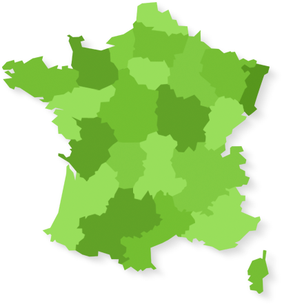 carte de france golfs