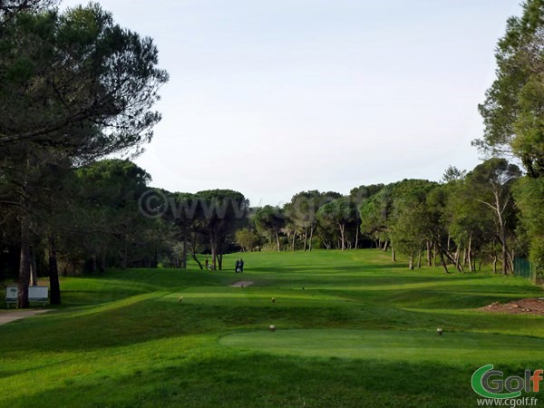 Départ n°1 du golf Estérel Blue Green dans le var en région PACA à Saint Raphael