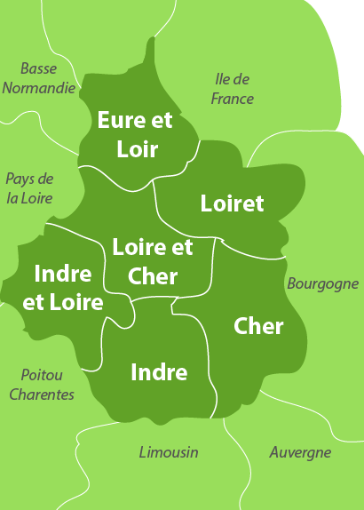 carte de france golfs