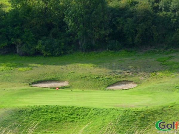 Green n°10 du golf d'Abbeville en Picardie dans la Somme à Grand-Laviers