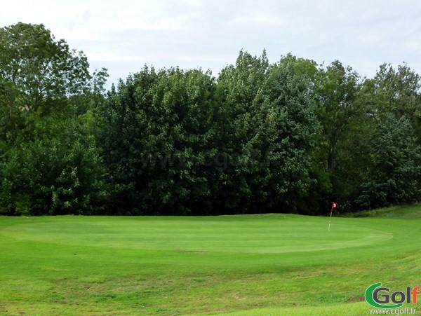 Green n°15 du golf d'Abbeville dans la Somme en Picardie à Grand-Laviers