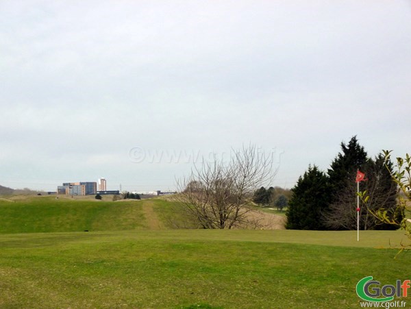 Green n°18 du golf de Saint Quentin en Yvelines à Trappes proche de Paris en Ile de France