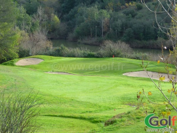 Par 3 du golf blue green l'Académie à Saint Raphaël dans le Var en PACA