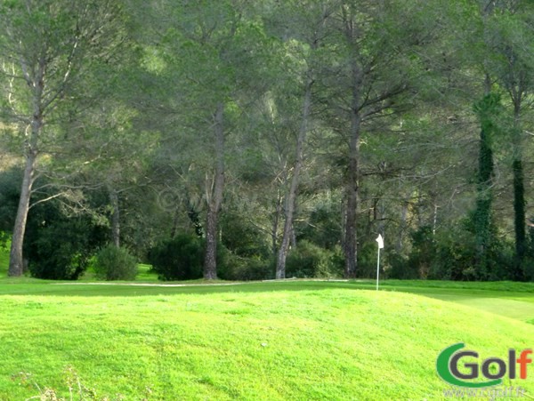 Green du golf l'Académie Blue green à Saint Raphaël dans le Var