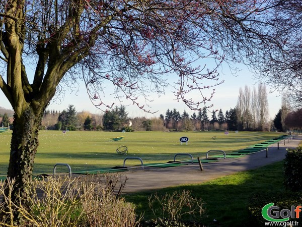 le practice du golf de Villennes-sur-Seine dans les Yvelines proche de Paris