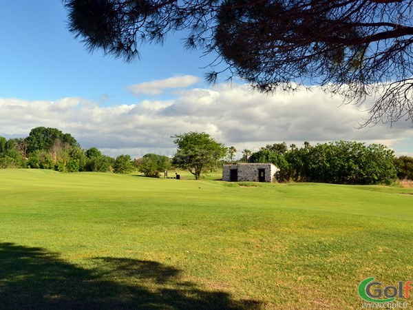 Fairway n°12 du golf de Cap d'Agde dans le Languedoc Roussillon dans l'Hérault