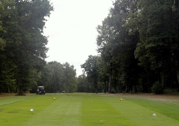 Départ n°1 du golf de champ de Bataille dans l'Eure en Normandie Le Neubourg