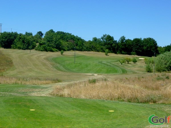 Départ n°11 du golf des Chanalets à Bourg-lès-Valence en Rhône Alpes dans la Drôme