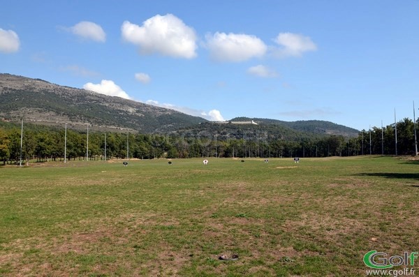 Le practice du golf du Claux Amic dans les Alpes Maritimes à Grasse