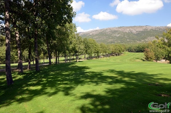 Le départ du n°9 du golf de Claux Amic à Grasse dans les Alpes Maritimes