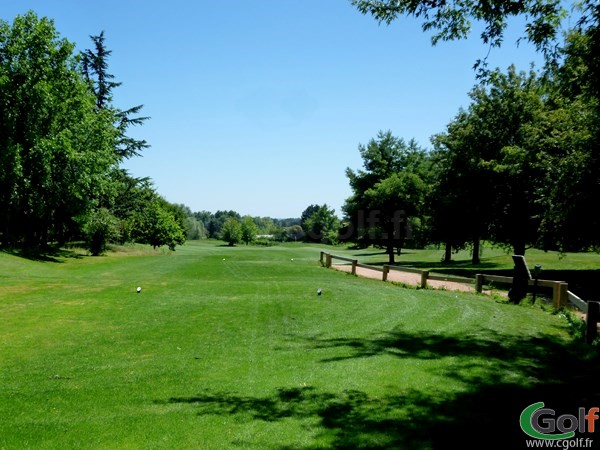 départ n°1 du golf club Beaujolais à Lucenay dans le Rhône Alpes proche de Lyon