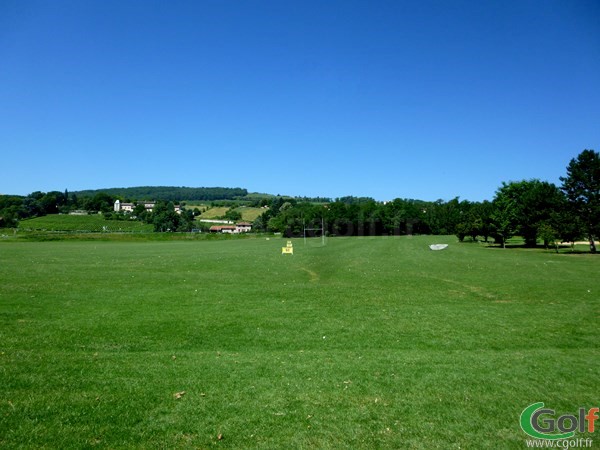 Practice du Beaujolais golf club dans le Rhône-Alpes à Lucenay proche de Lyon