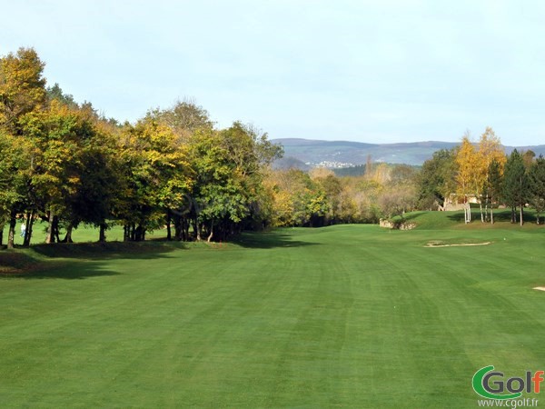 Fairway du golf des Gorges du Tarn à La Canourgue en Lozère dans le Languedoc Roussillon