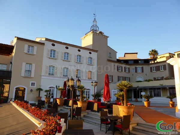 L'hotel du Dolce Frégate golf club dans le Var en Provence à Saint Cyr sur Mer