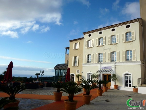 L'hotel vue mer du Dolce Frégate golf club en Provence dans le Var à Saint Cyr sur Mer