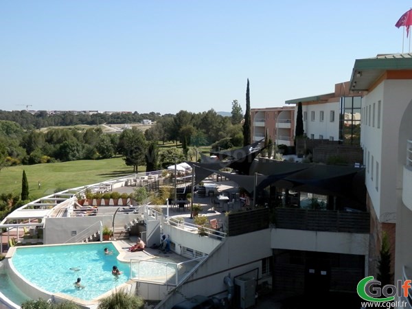 L'hotel du golf de Fontcaude à Juvignac proche de Montpellier dans le Languedoc Roussillon