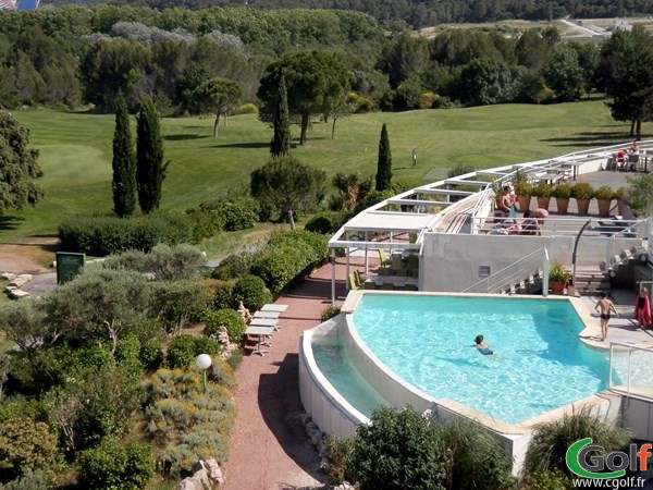 L'hotel du golf de Fontcaude à proximité de Montpellier dans l'Héraut à Juvignac