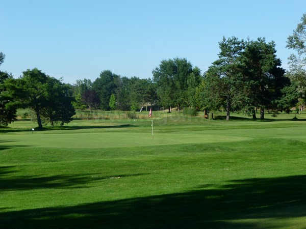 Green n°3 du golf du Forez à Craintilleux en Loire dans la région Rhône-Alpes