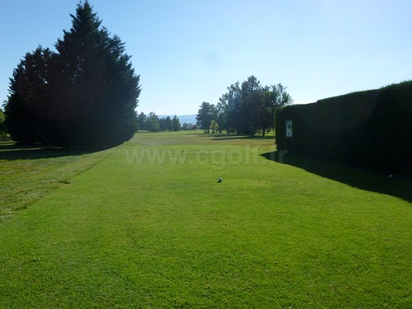 Départ n°7 du golf de Craintilleux - Forez proche de Saint-Etienne en Rhone Alpes dans la Loire