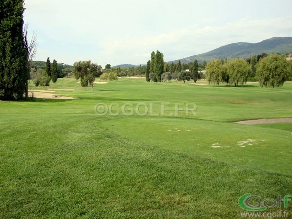 départ de trou au golf de la grande bastide à Valbonne Chateuneuf de Grasse