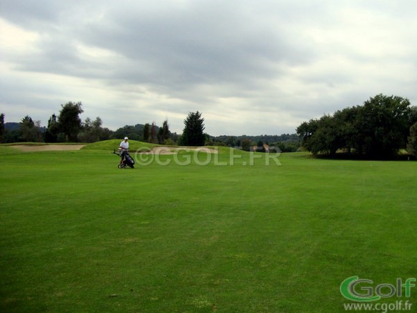 bunker de fairway du parcours de golf de Chateuneuf de Grasse