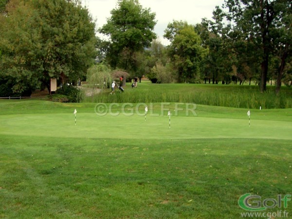 putting green du golf de la grande bastide à Valbonne