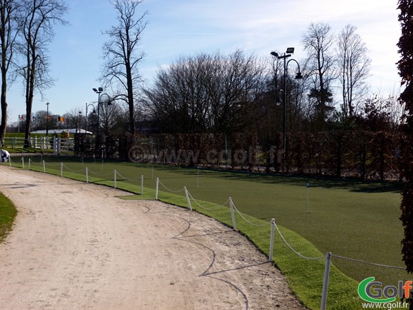 Putting green du golf de Haras de Jardy dans les Hauts de Seine à Vaucresson proche de Versailles