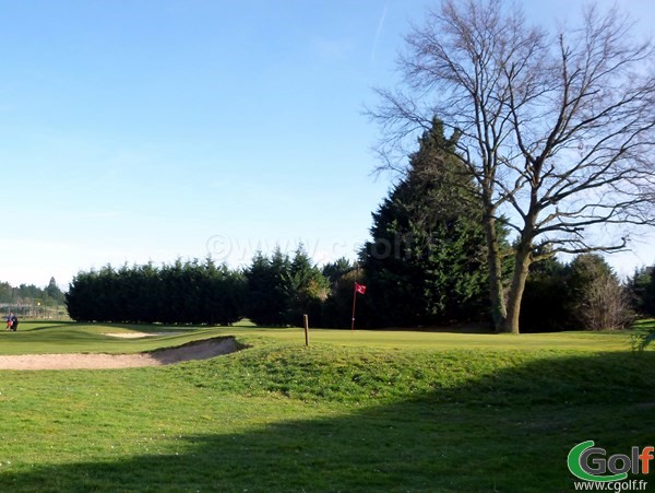 Green n°2 du golf Haras Lupin du stade Français à Vaucresson dans les hauts de Seine 