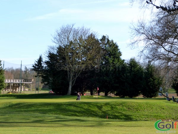 Green du golf du Stade Français Haras Lupin à Vaucresson proche de Paris dans les Hauts de Seine