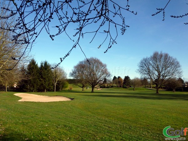 Fairway du golf Haras Lupin du Stade Français dans les Hauts de Seine à Vaucresson