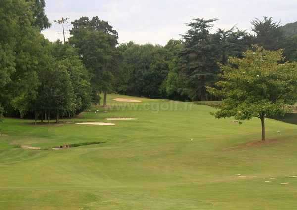 Trou n°17 du golf d'Houlgate à Gonneville-sur-Mer dans le Calvados en Basse Normandie