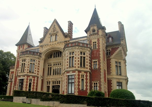 Chateau du golf d'Houlgate en Basse Normandie dans le Calvados proche de Cabourg