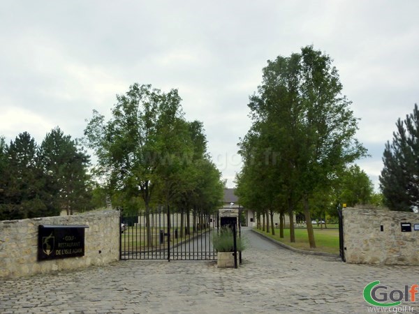 Entrée du golf de l'Isle d'Adam proche de Paris Ile de France en région parisienne dans le Val d'Oise