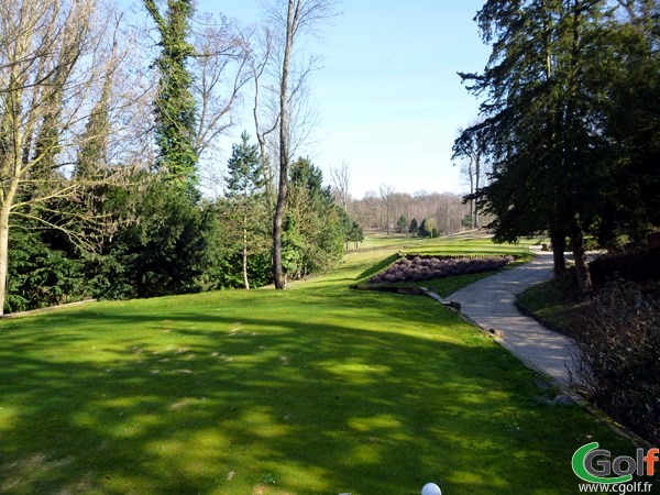 départ n°12 du golf de Joyenval parcours Marly à Chambourcy dans les Yvelines en Ile de France