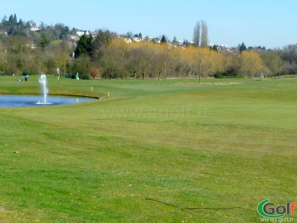 Green du golf de Joyenval parcours Marly dans les Yvelines en Ile de France à Chambourcy