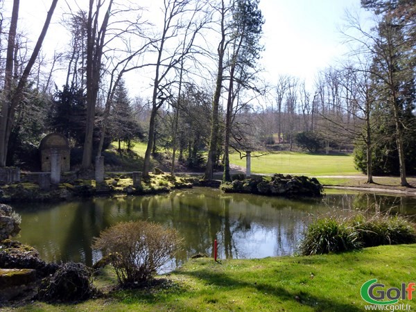 Fairway du golf de Joyenval parcours Marly à Chambourcy en Ile de France dans les Yvelines