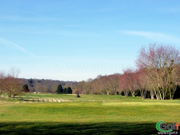 Départ du golf de Joyenval Parcours Marly en Ile de France à Chambourcy proche de Paris