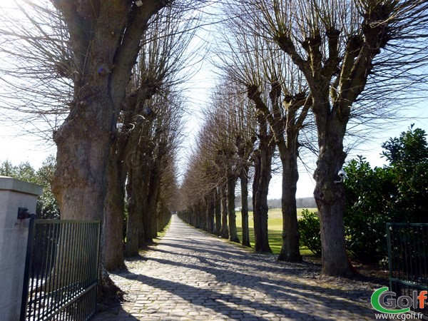 Entrée du golf de Joyenval à Chambourcy dans les Yvelines en Ile de France