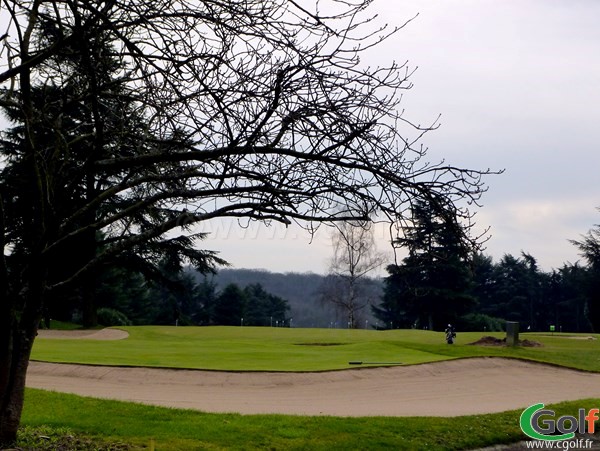 le deuxième putting green du golf de La Boulie Racing Club de France à Versailles 