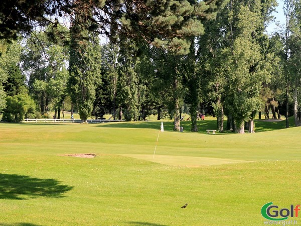 Green du golf compact de La Grande Motte proche de la Camargue dans l'Hérault