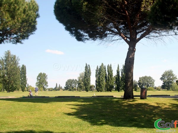 Le practice du golf de La Grande Motte proche de Montpellier dans l'Hérault