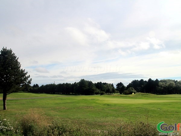 Green du Parcours Le Manoir au golf du Touquet dans le Nord-Pas-de-Calais proche de Paris