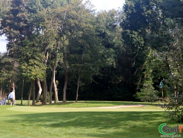 Green du golf du Touquet sur le Parcours Le Manoir proche de Paris en région Nord-Pas-de-Calais
