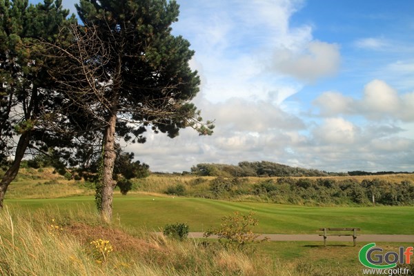 Départ n°1 du golf du Touquet Parcours La Mer en Nord-Pas-de-Calais sur la Côte d'Opale