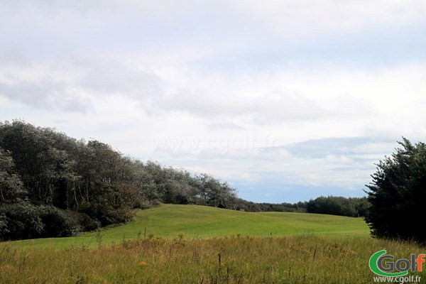 Fairway du golf du Touquet Parcours La Mer dans le Nord-Pas-de-Calais sur la Côte d'Opale