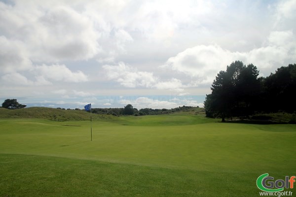 Green du Parcours de La Mer au golf du Touquet proche de Paris en Nord-Pas-de-Calais