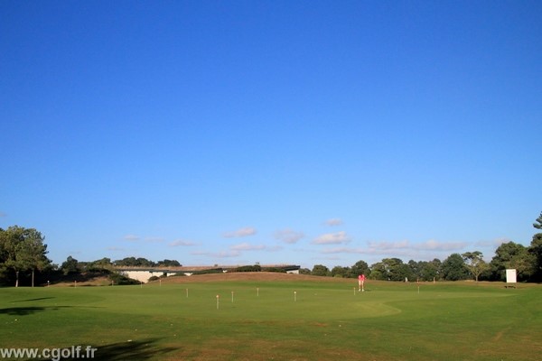 Putting green du golf des Fontenelles en vendée Pays de Loire proche de Nantes