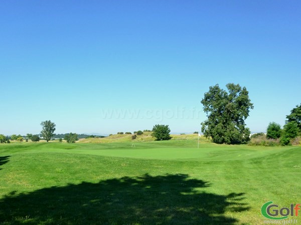 Green n°9 du golf de Lyon Chassieu en Rhone Alpes