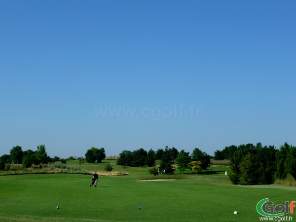 Départ n°1 du golf de Lyon Verger en Rhône Alpes dans la banlieu Lyonnaise