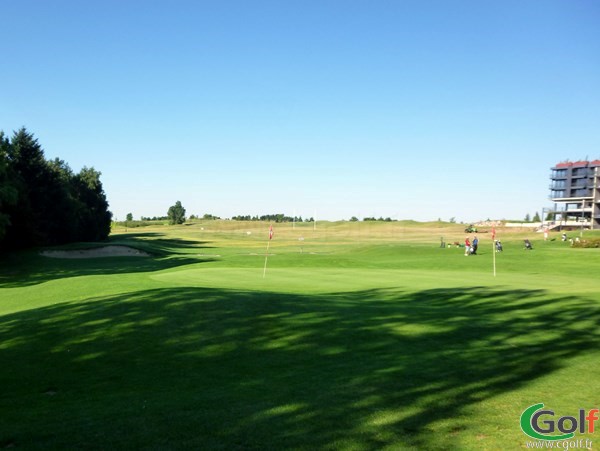 Pitching green du golf de Lyon Verger entre Lyon et Vienne en Rhône Alpes